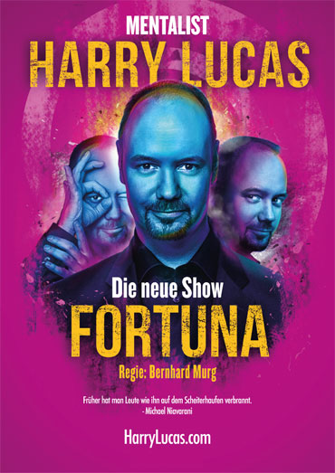 Plakat Harry Lucas Show Fortuna