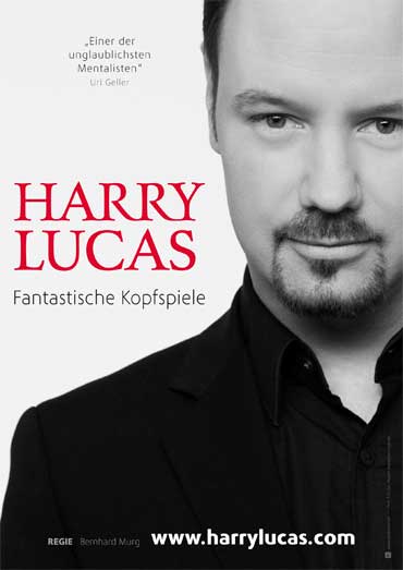 Plakat Harry Lucas Fantastische Kopfspiele