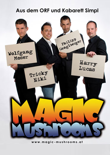 Plakat Magic Mushrooms Die Show